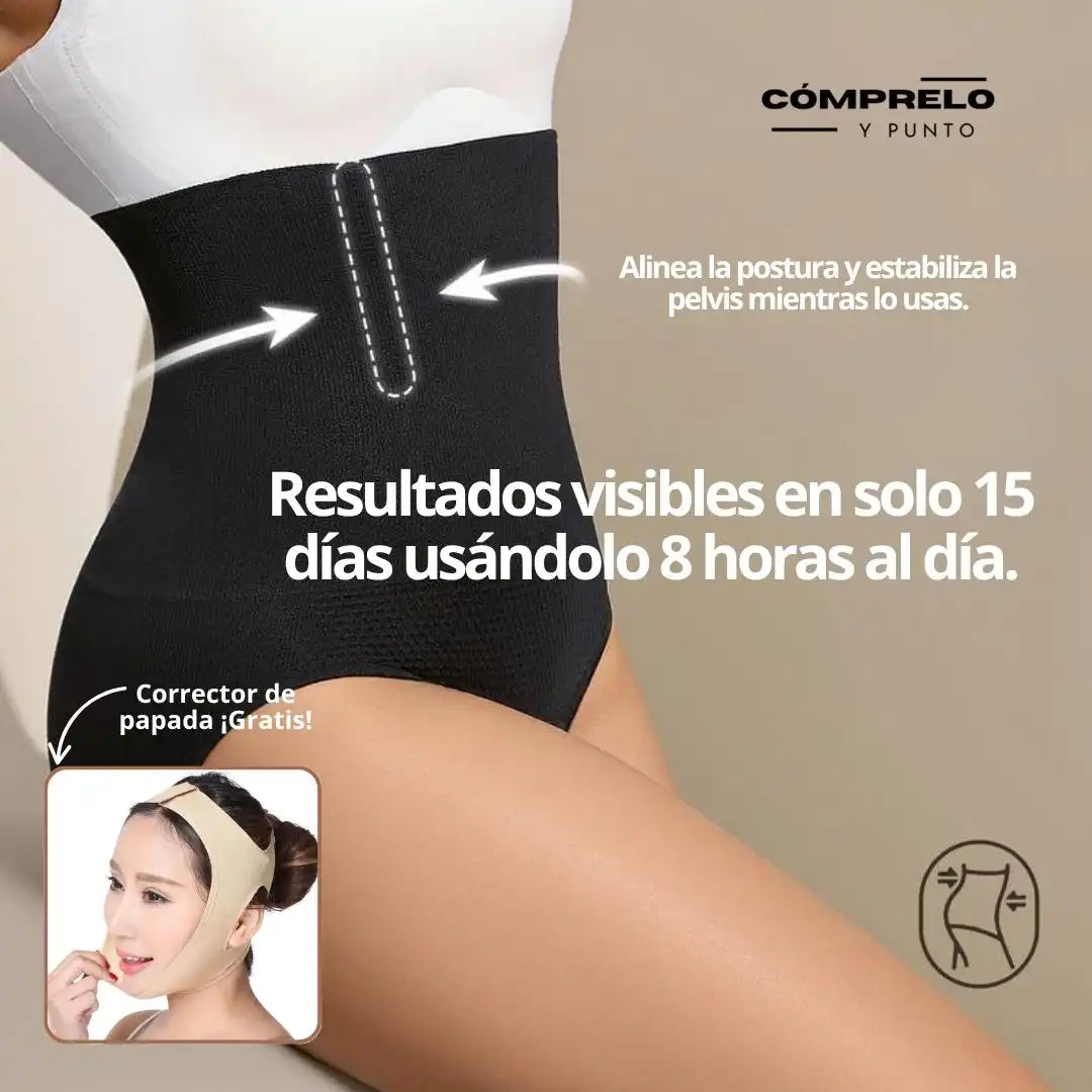 2X1 SlimFit® Panty Control – Moldeador con Soporte de Abdomen