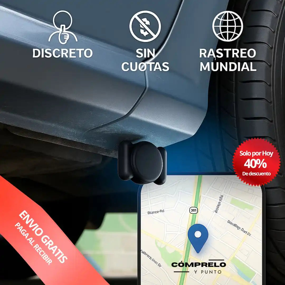 TrackPro® – Mini Rastreador GPS para Autos | Seguridad y Control en tus manos