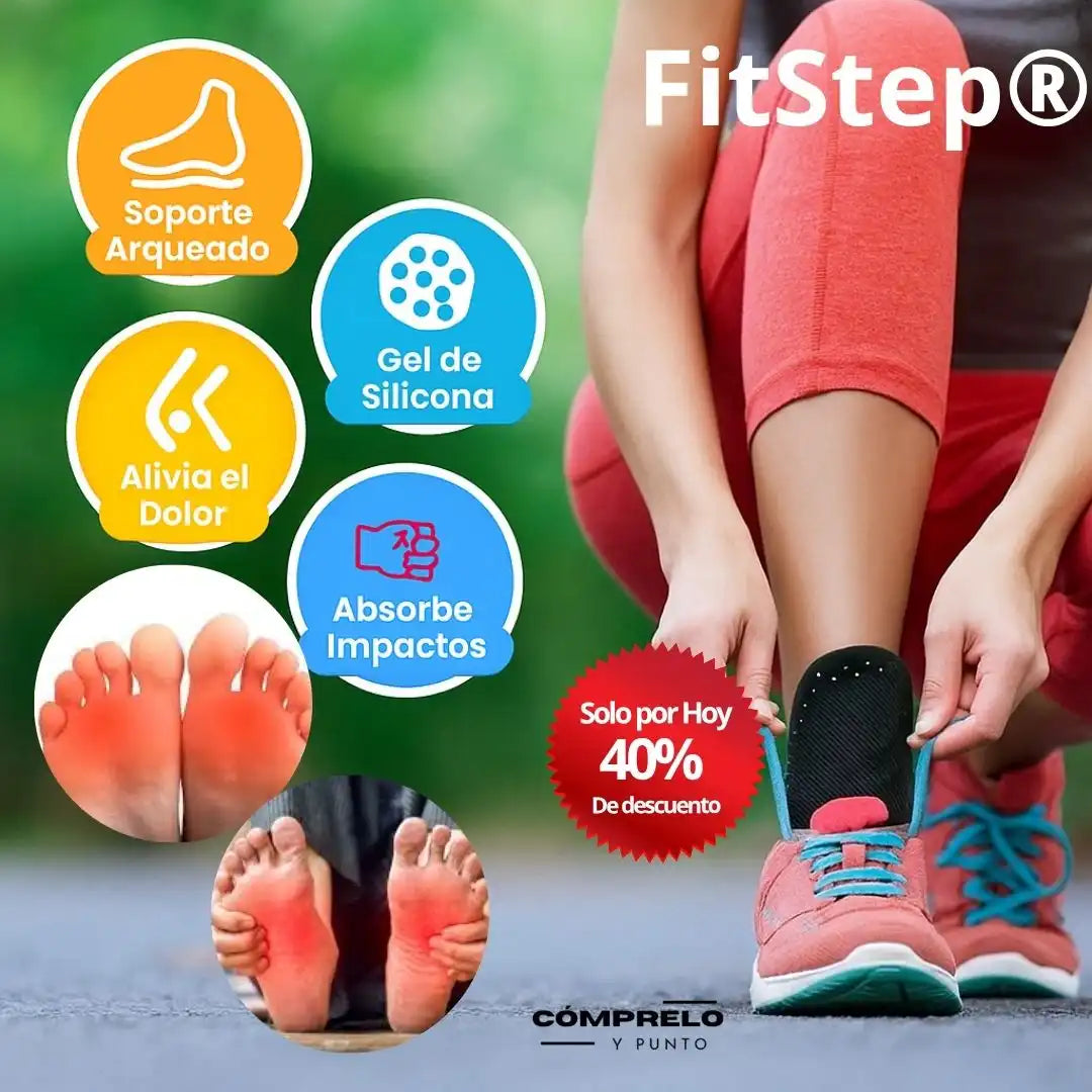 FitStep® – Plantillas Ortopédicas Deportivas | Adiós al dolor de pies al entrenar