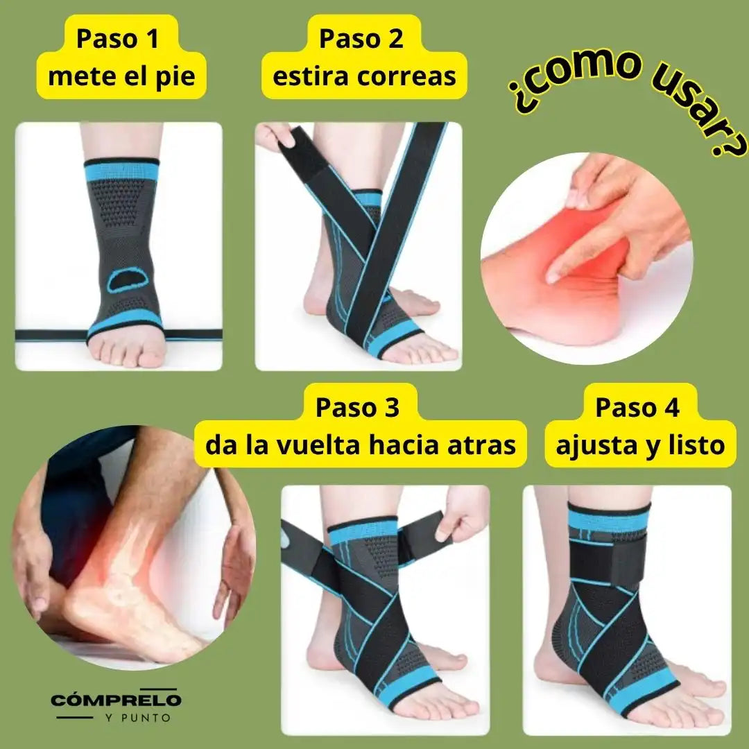 Lc007® Ankle Band – Tobillera de Compresión Premium para Cuidado Diario y Alivio Inmediato