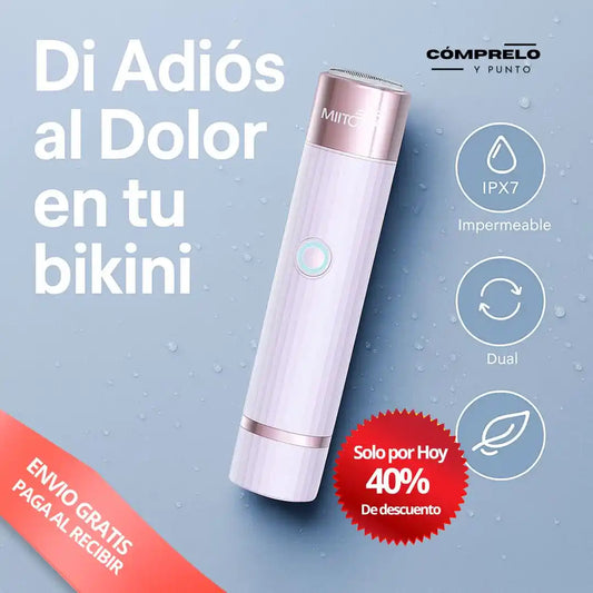 SilkyTrim® – Recortadora y Afeitadora Eléctrica 2 en 1 para piel suave sin irritación