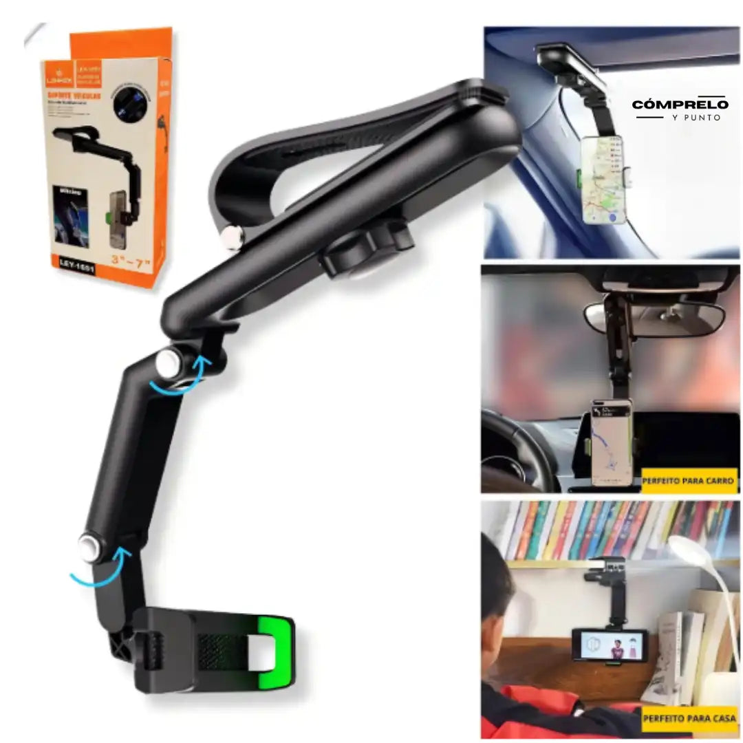 Grip360™ - Soporte para Teléfono Multifunción: Estabilidad y Versatilidad en Cada Viaje