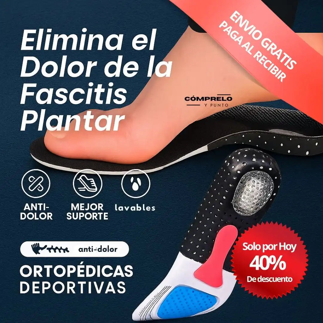 FitStep® – Plantillas Ortopédicas Deportivas | Adiós al dolor de pies al entrenar