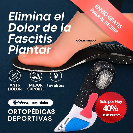 FitStep® – Plantillas Ortopédicas Deportivas | Adiós al dolor de pies al entrenar