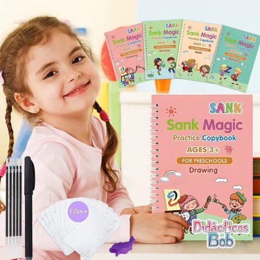 Cuaderno Kit Caligrafia Set 4