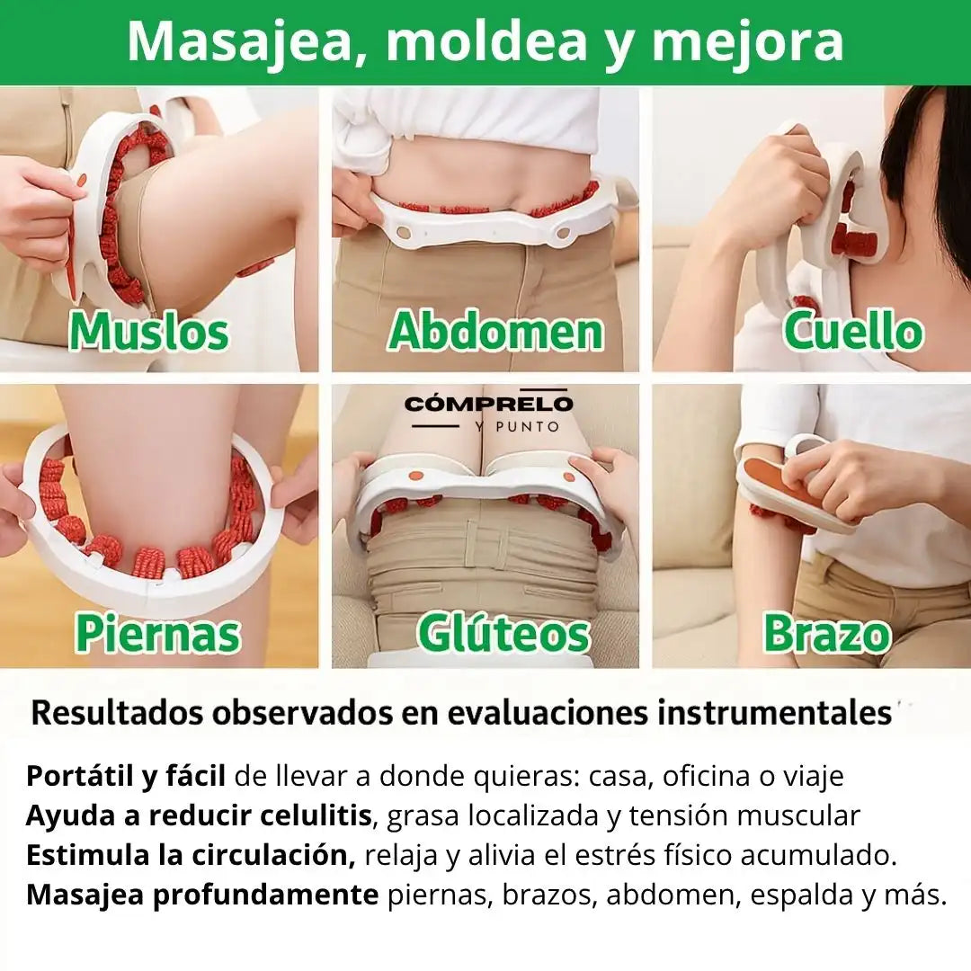 SlimRoll® | Rodillo Linfático Reafirmante – Reduce celulitis y modela tu cuerpo sin esfuerzo