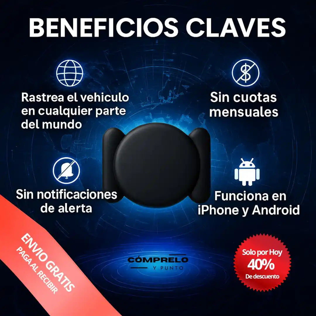 TrackPro® – Mini Rastreador GPS para Autos | Seguridad y Control en tus manos