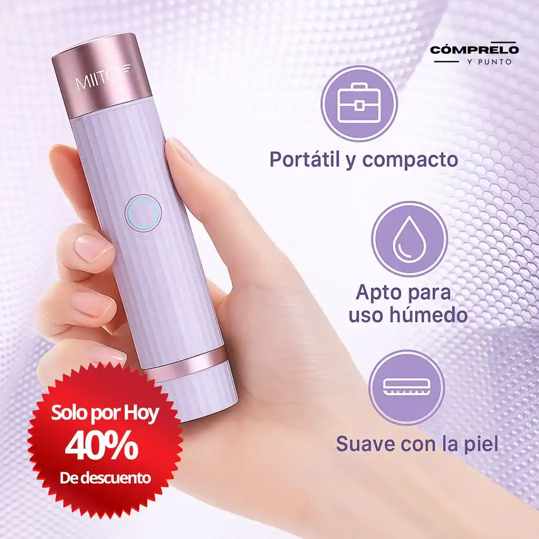 SilkyTrim® – Recortadora y Afeitadora Eléctrica 2 en 1 para piel suave sin irritación