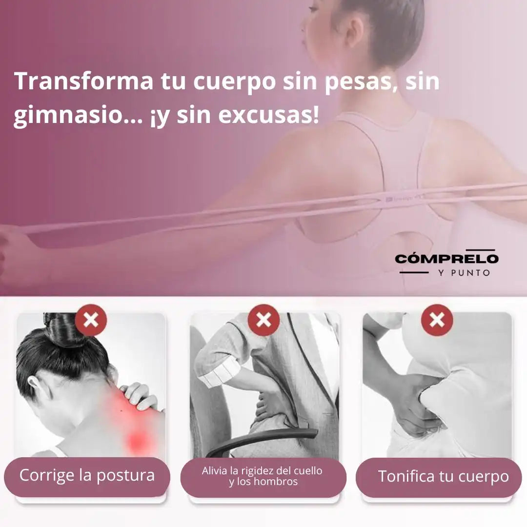 FitBand™ | Banda Elástica – Tono, fuerza y flexibilidad desde casa
