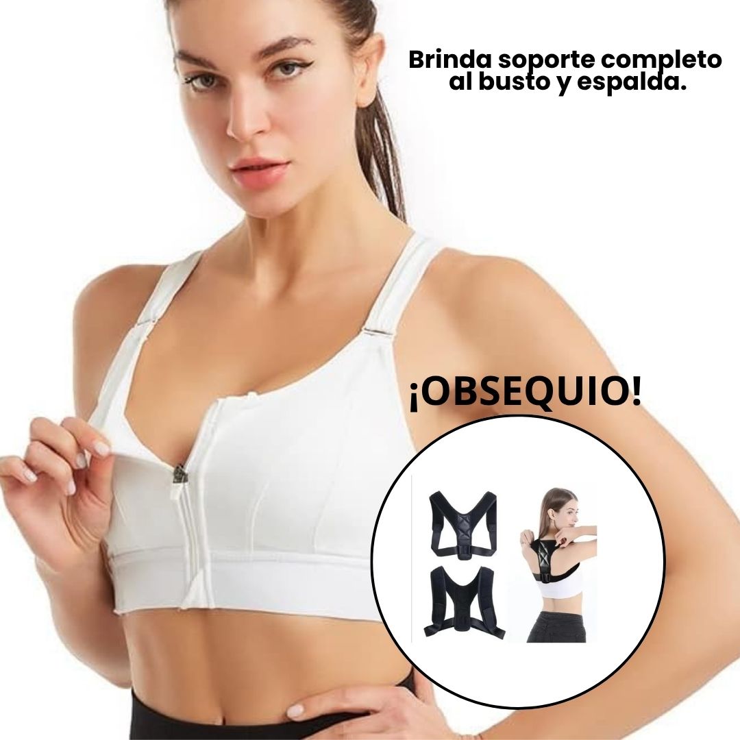SoftLift™® Bra sin Aros – Sostén Deportivo con Soporte Real y Comodidad Total