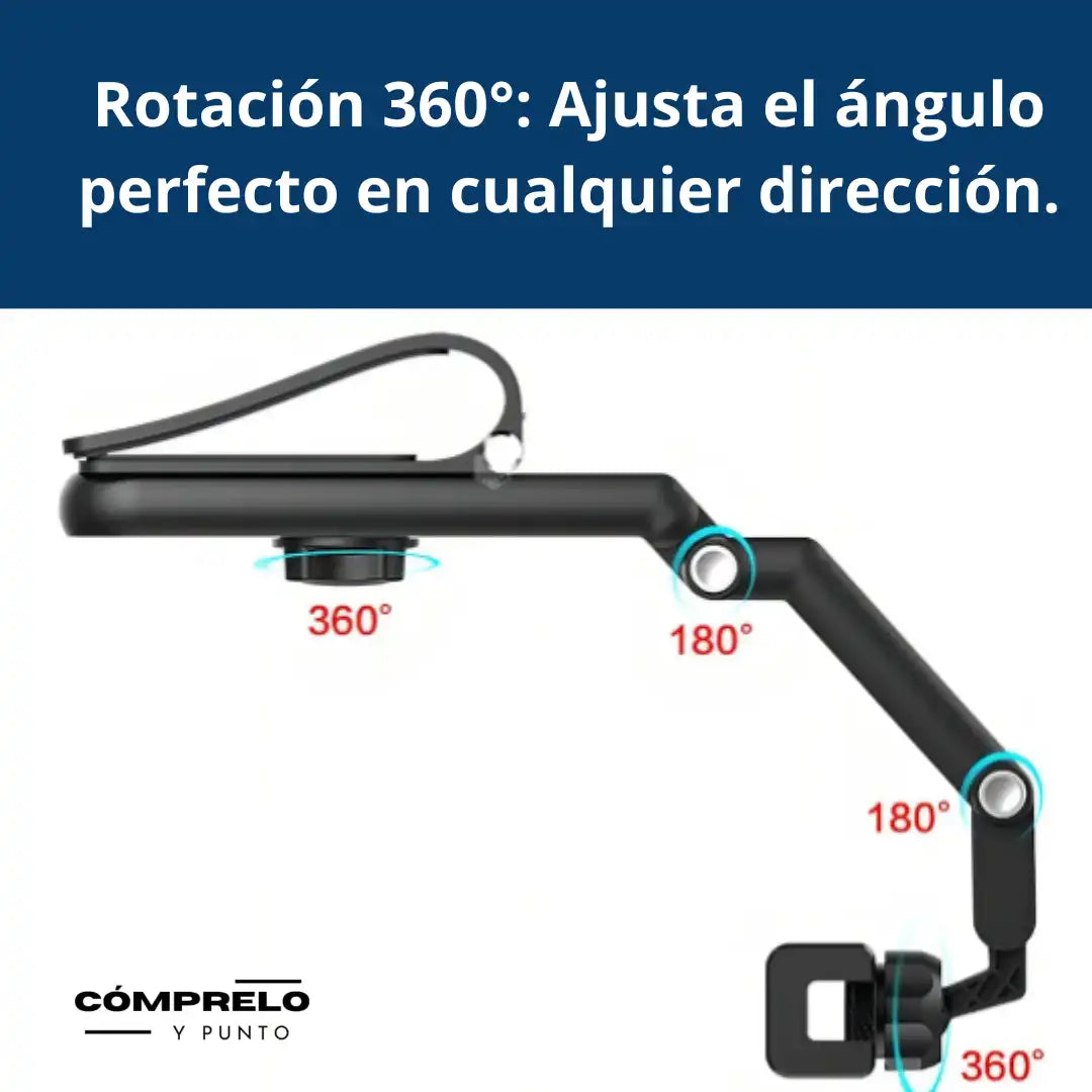 Grip360™ - Soporte para Teléfono Multifunción: Estabilidad y Versatilidad en Cada Viaje
