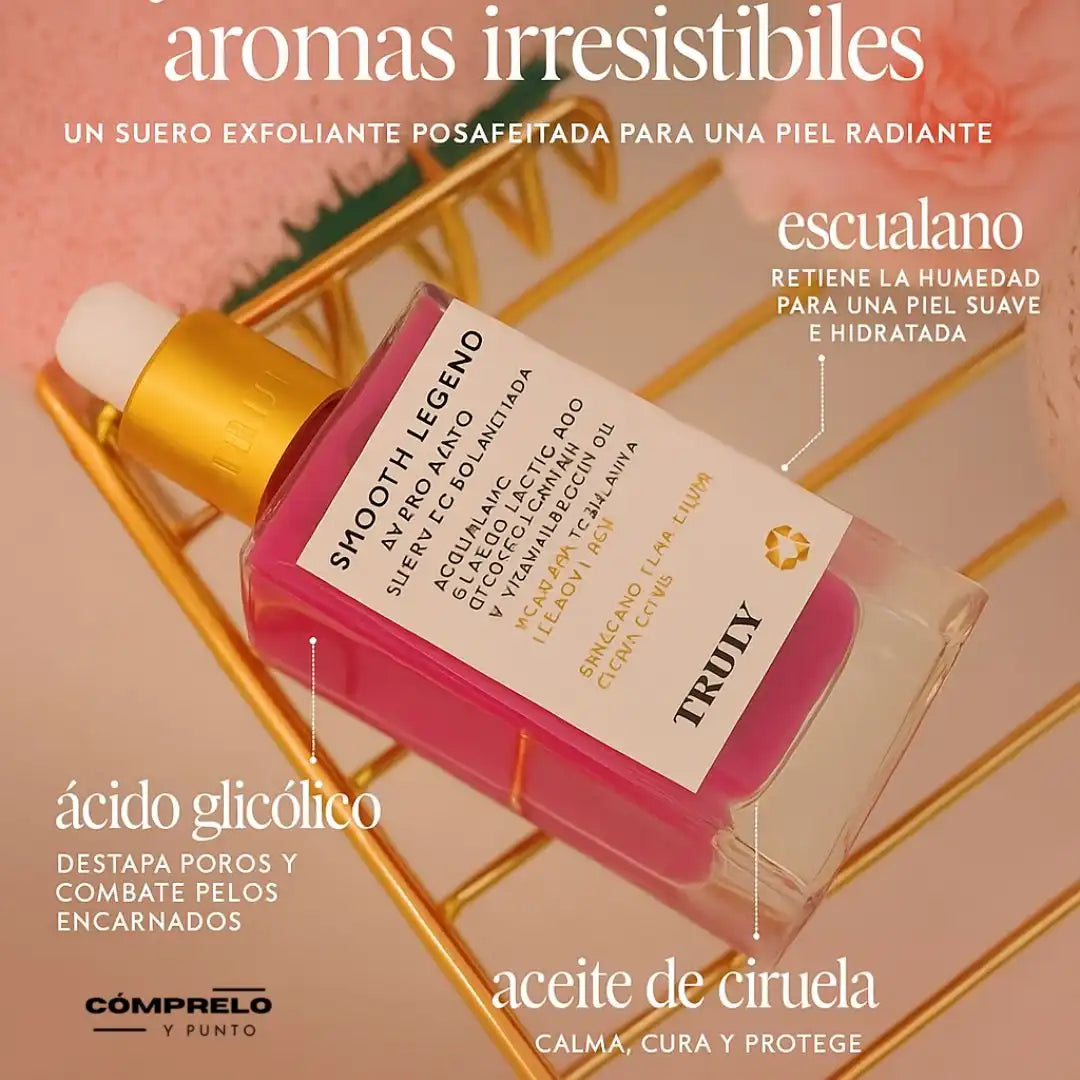 Truly® Smooth Legend™ | Skincare Íntimo Post-Afeitado Hidratante y Calmante