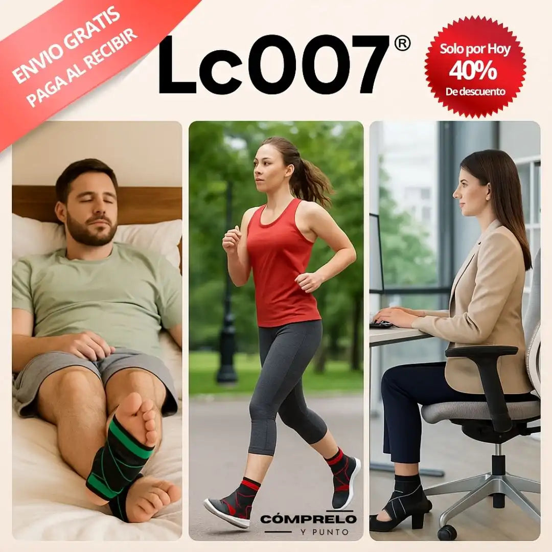 Lc007® Ankle Band – Tobillera de Compresión Premium para Cuidado Diario y Alivio Inmediato