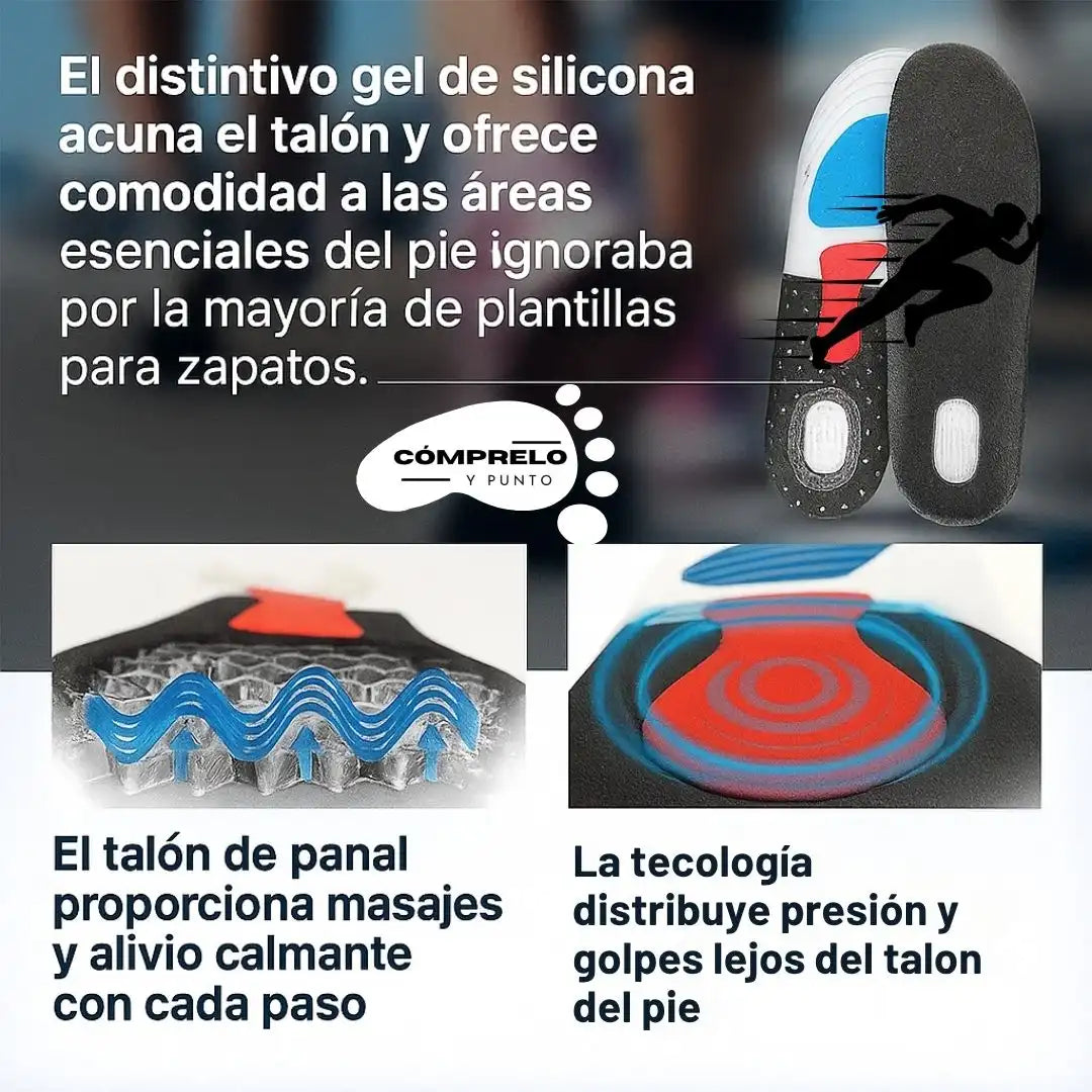 FitStep® – Plantillas Ortopédicas Deportivas | Adiós al dolor de pies al entrenar