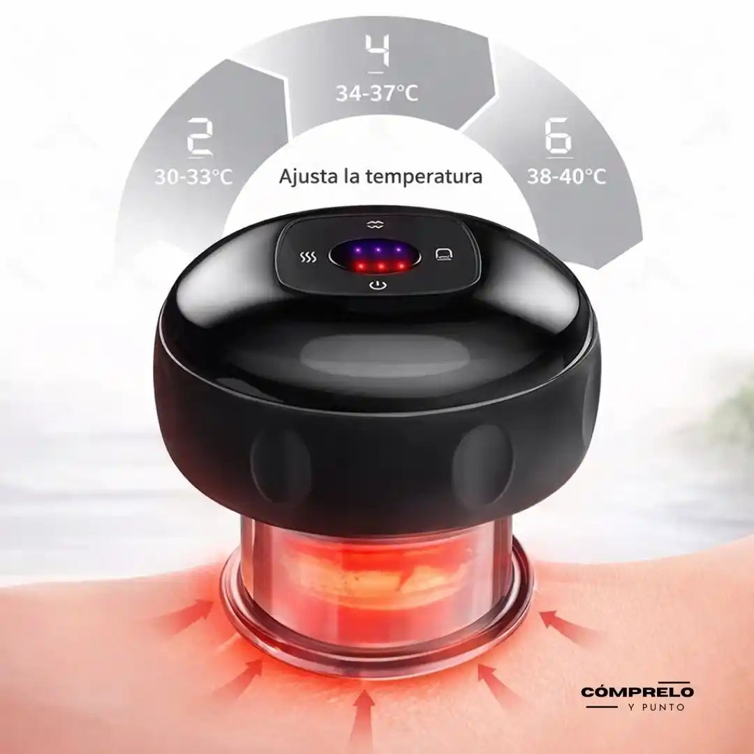 Smart Cupper™ – Ventosa Terapéutica Eléctrica Inteligente
