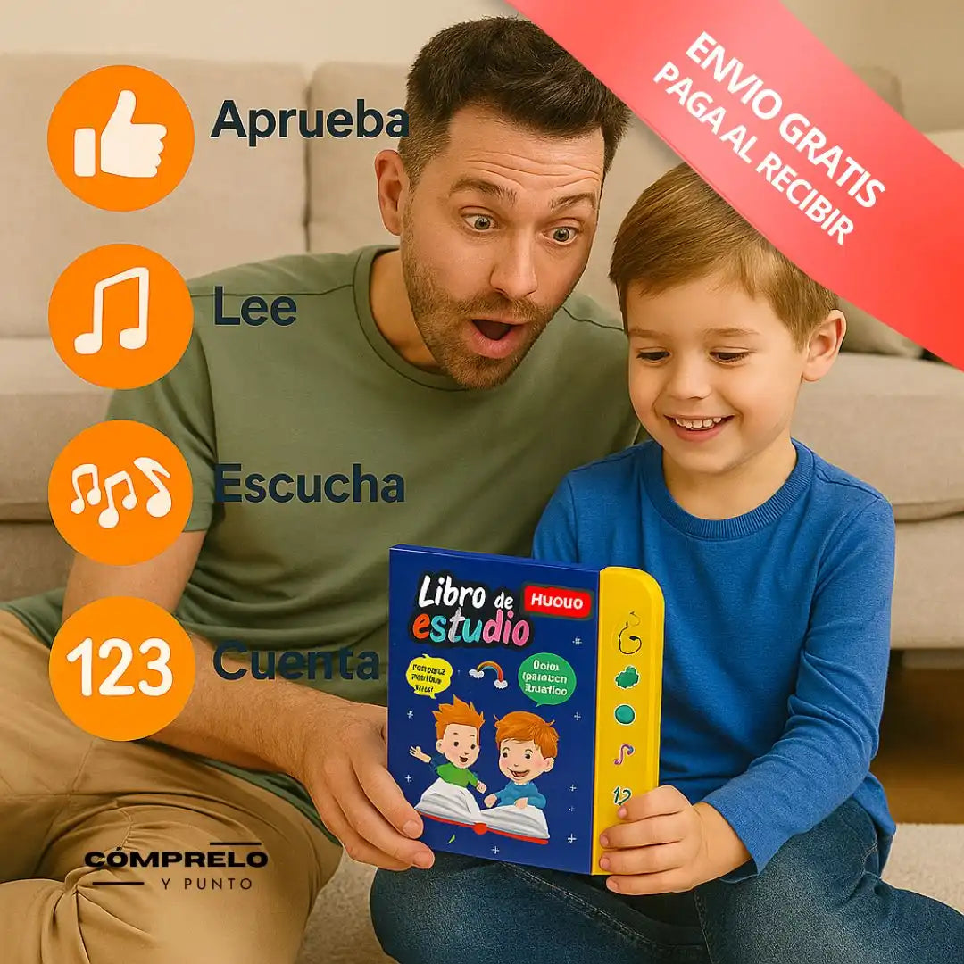 SmartPlay™ | Libro de Estudio Interactivo para Niños — Aprende jugando sin pantallas