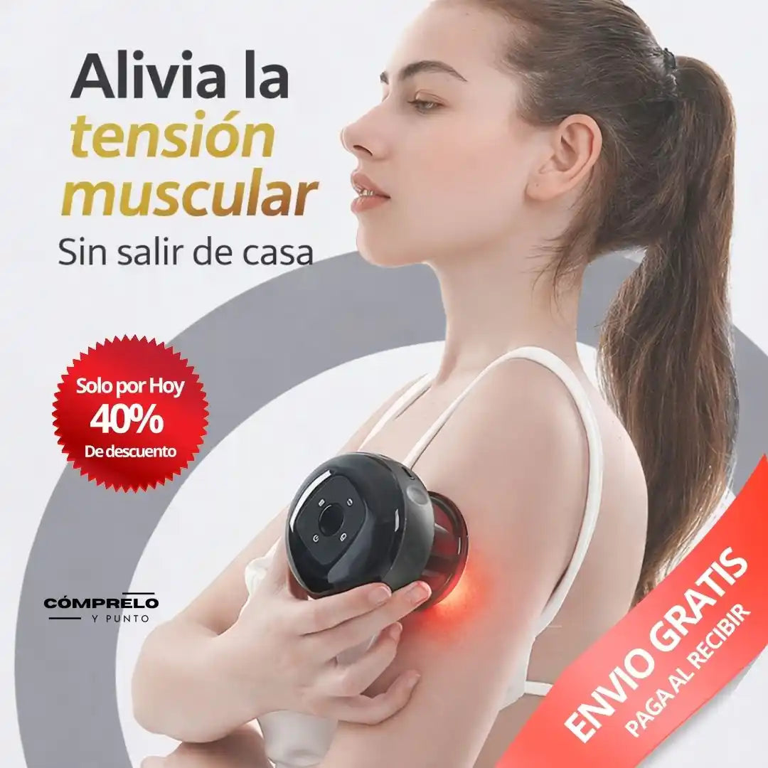 Smart Cupper™ – Ventosa Terapéutica Eléctrica Inteligente