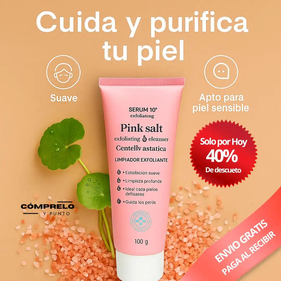 GlowScrub™ | Exfoliante Facial Suave – Piel limpia, poros cuidados