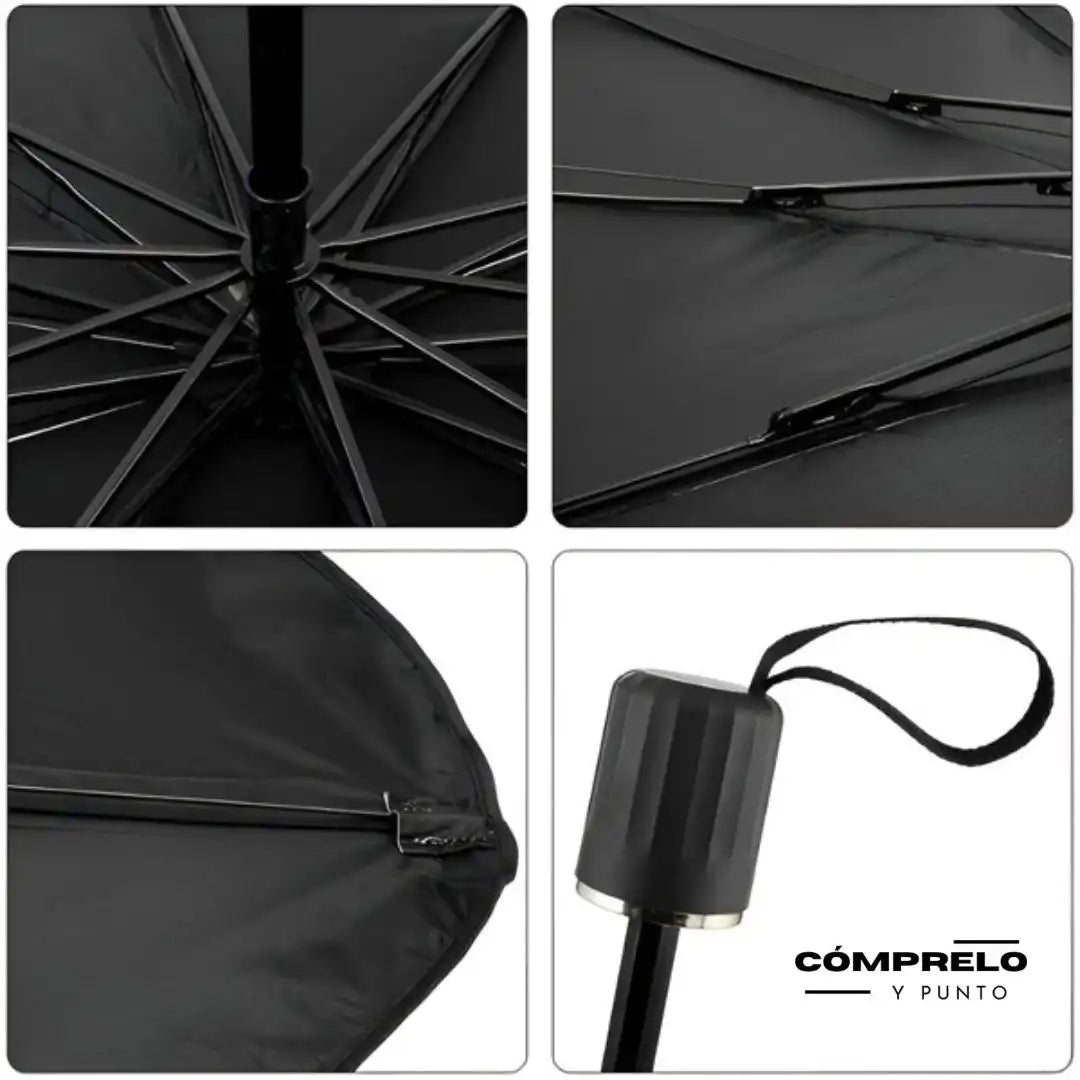 ShadeShella™ | Parasol Plegable para Carro - Protección instantánea, carro fresco