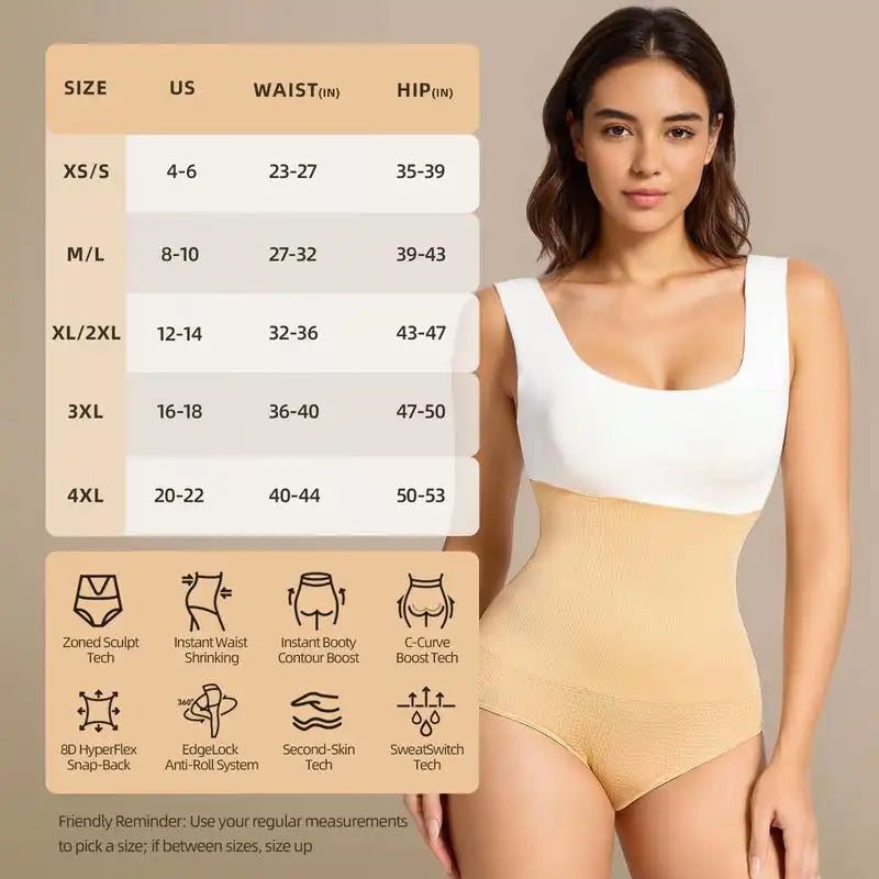 2X1 SlimFit® Panty Control –  Moldeador con Soporte de Abdomen