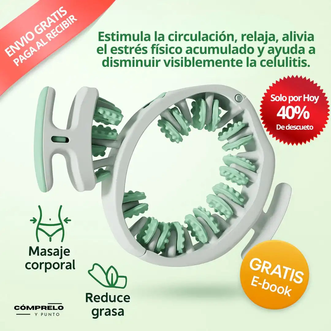 SlimRoll® | Rodillo Linfático Reafirmante – Reduce celulitis y modela tu cuerpo sin esfuerzo