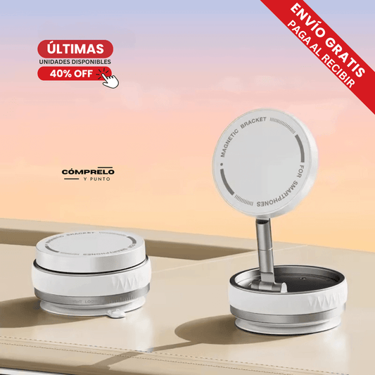 Celumagnet : Soporte para el celular magnético instalable en cualquier superficie