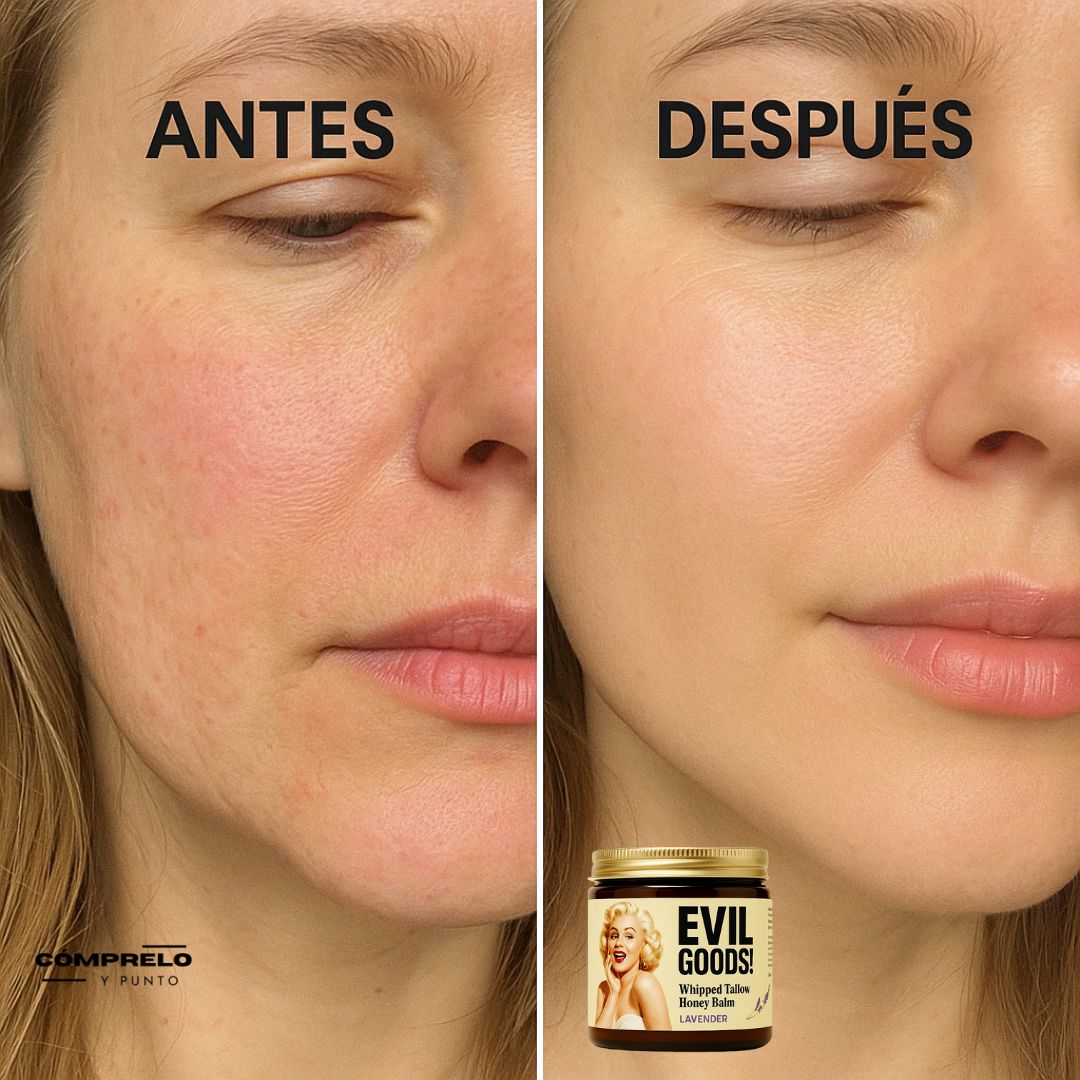 ✨ Sebo de Res Evil Goods 🧴 Hidratación Natural que tu Piel Agradece –  Cómprelo y punto